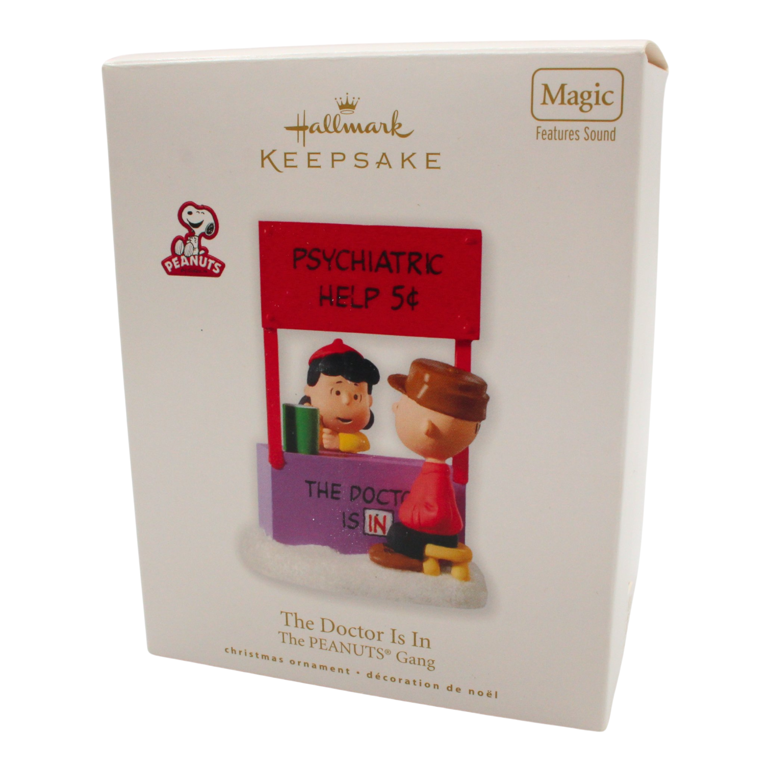 2010 The Doctor Is In Hallmark Ornament (Peanuts) QXI2146 Image2