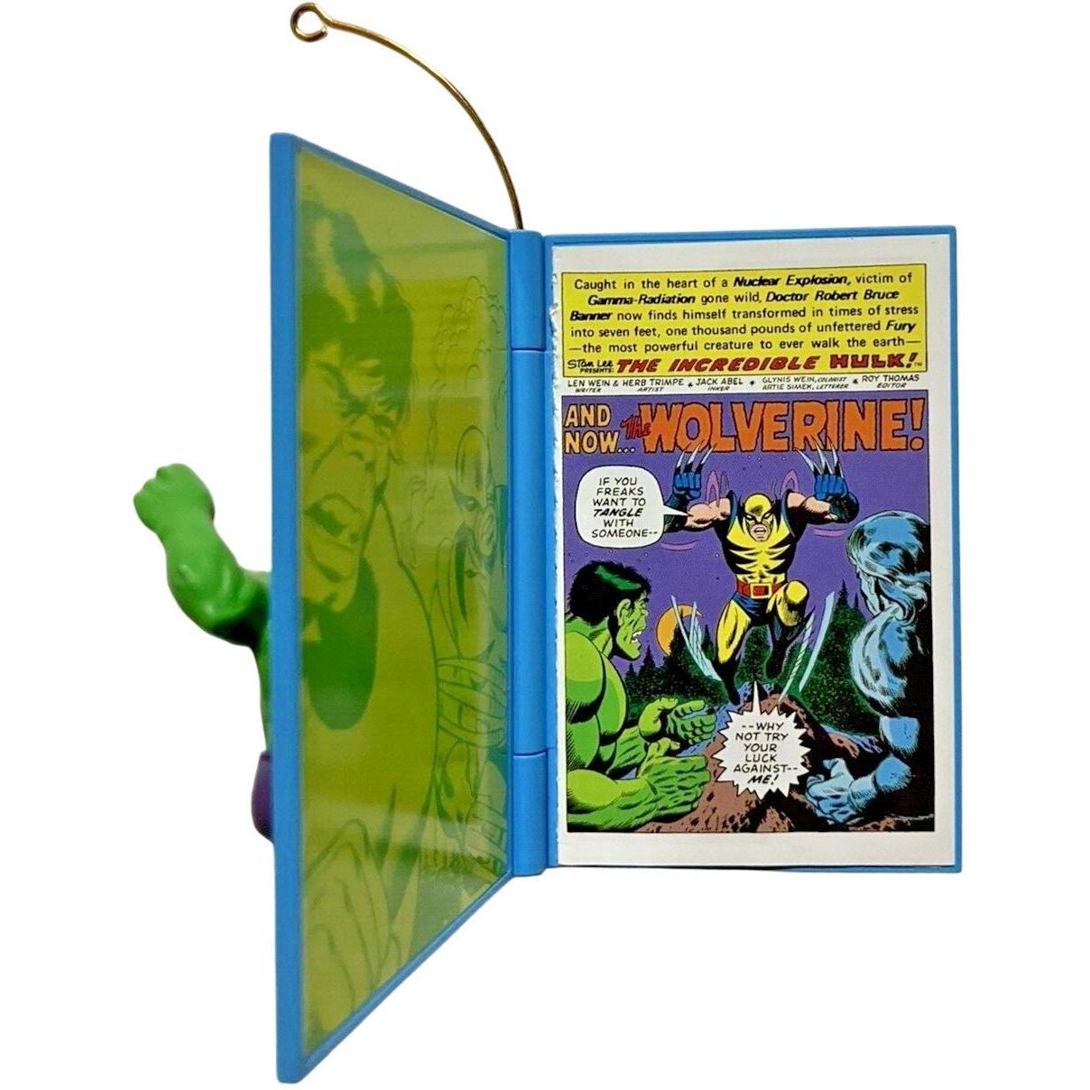 2010 The Incredible Hulk and Wolverine Hallmark Ornament (Comic Book Heroes) QX8453