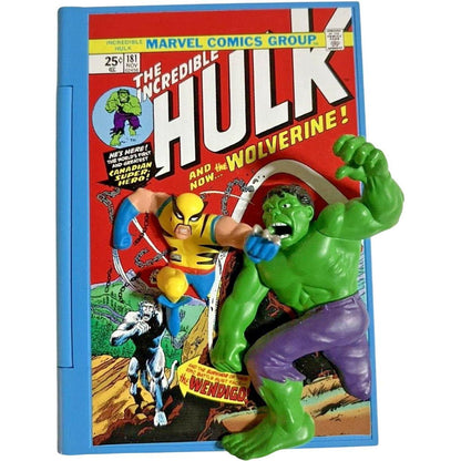 2010 The Incredible Hulk and Wolverine Hallmark Ornament (Comic Book Heroes) QX8453