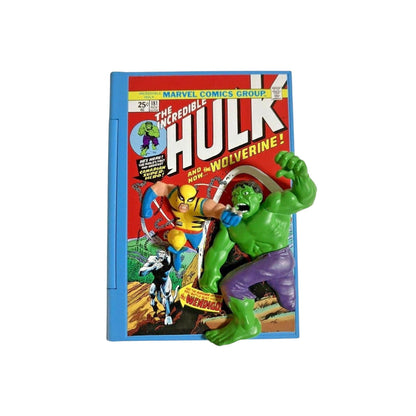 2010 The Incredible Hulk and Wolverine (Comic Book Heroes)