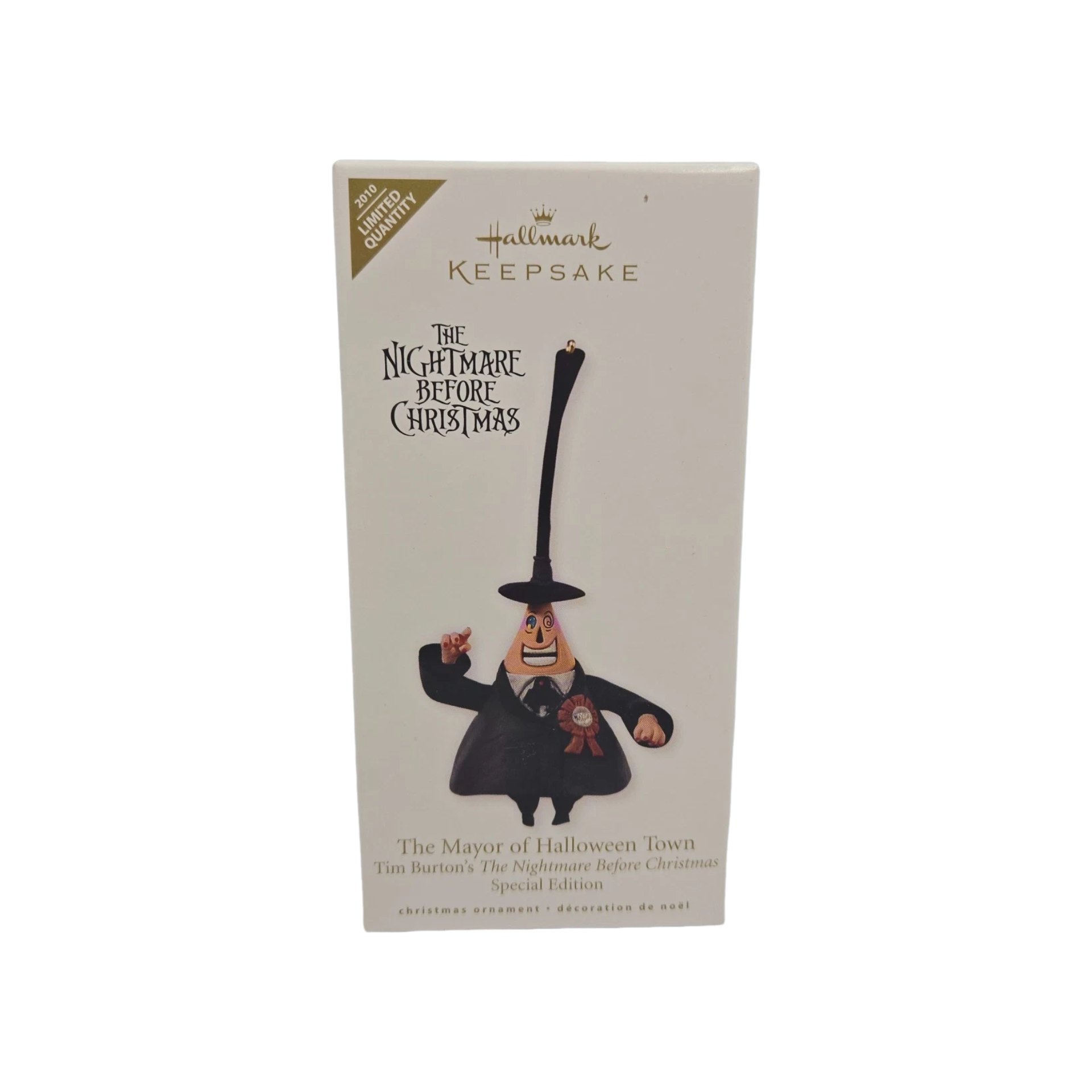 2010 The Mayor of Halloween Town Hallmark Ornament (Tim Burton's The Nightmare Before Christmas) QXE3006 Image2