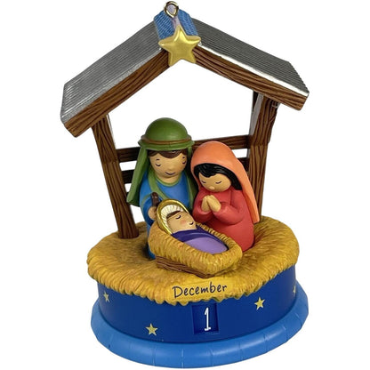 2010 The Story of Christmas Hallmark Ornament (Advent Countdown) QXG7586