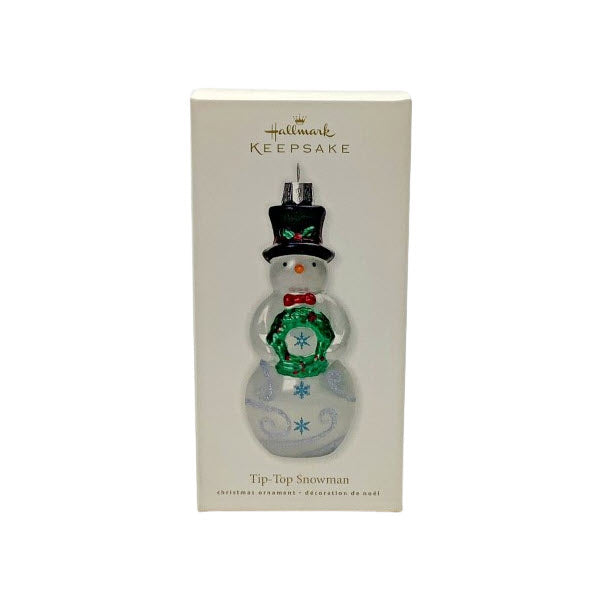 2010 Tip-Top Snowman Hallmark Ornament (Snowmen) QXG7336