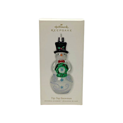 2010 Tip-Top Snowman Hallmark Ornament (Snowmen) QXG7336