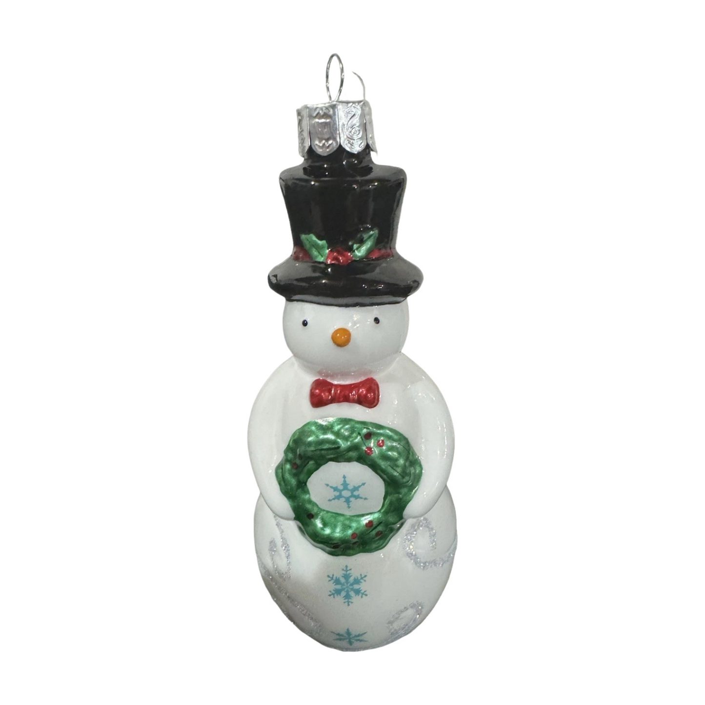 2010 Tip-Top Snowman Hallmark Ornament (Snowmen) QXG7336 Image1