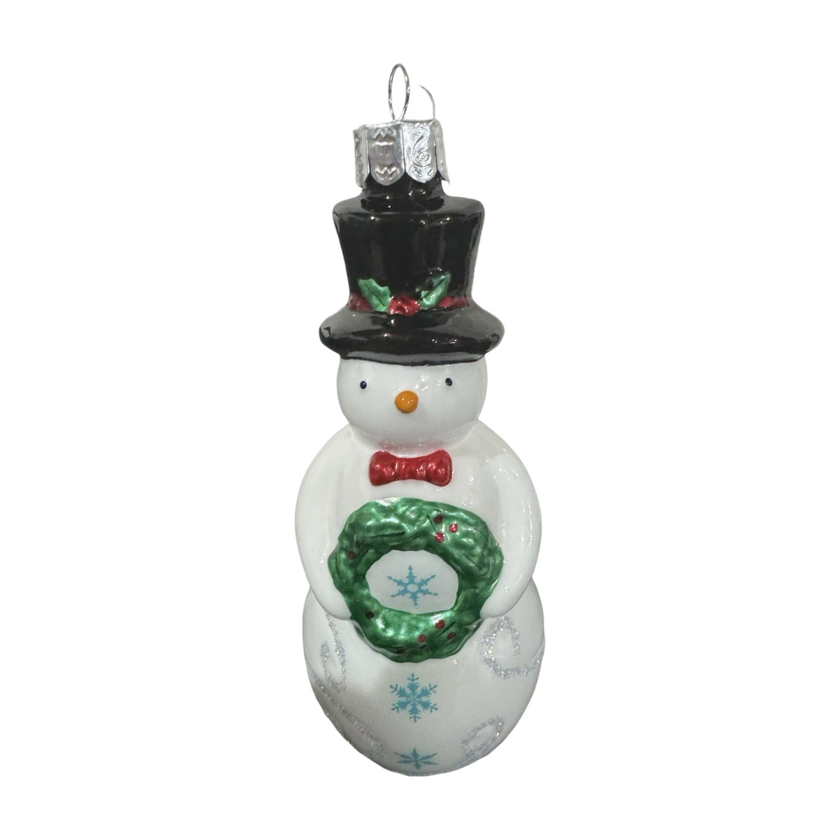 2010 Tip-Top Snowman Hallmark Ornament (Snowmen) QXG7336 Image1