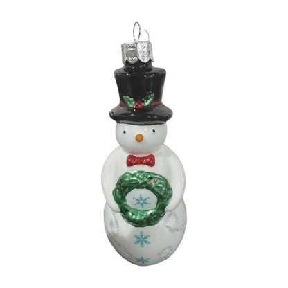 2010 Tip-Top Snowman Hallmark Ornament (Snowmen) QXG7336 Image1