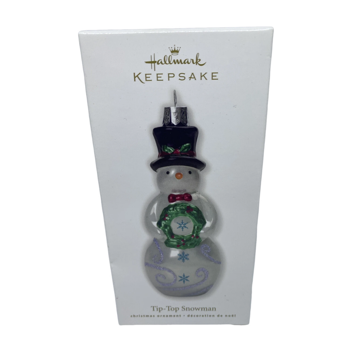 2010 Tip-Top Snowman Hallmark Ornament (Snowmen) QXG7336 Image2