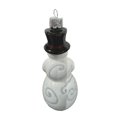 2010 Tip-Top Snowman Hallmark Ornament (Snowmen) QXG7336 Image3