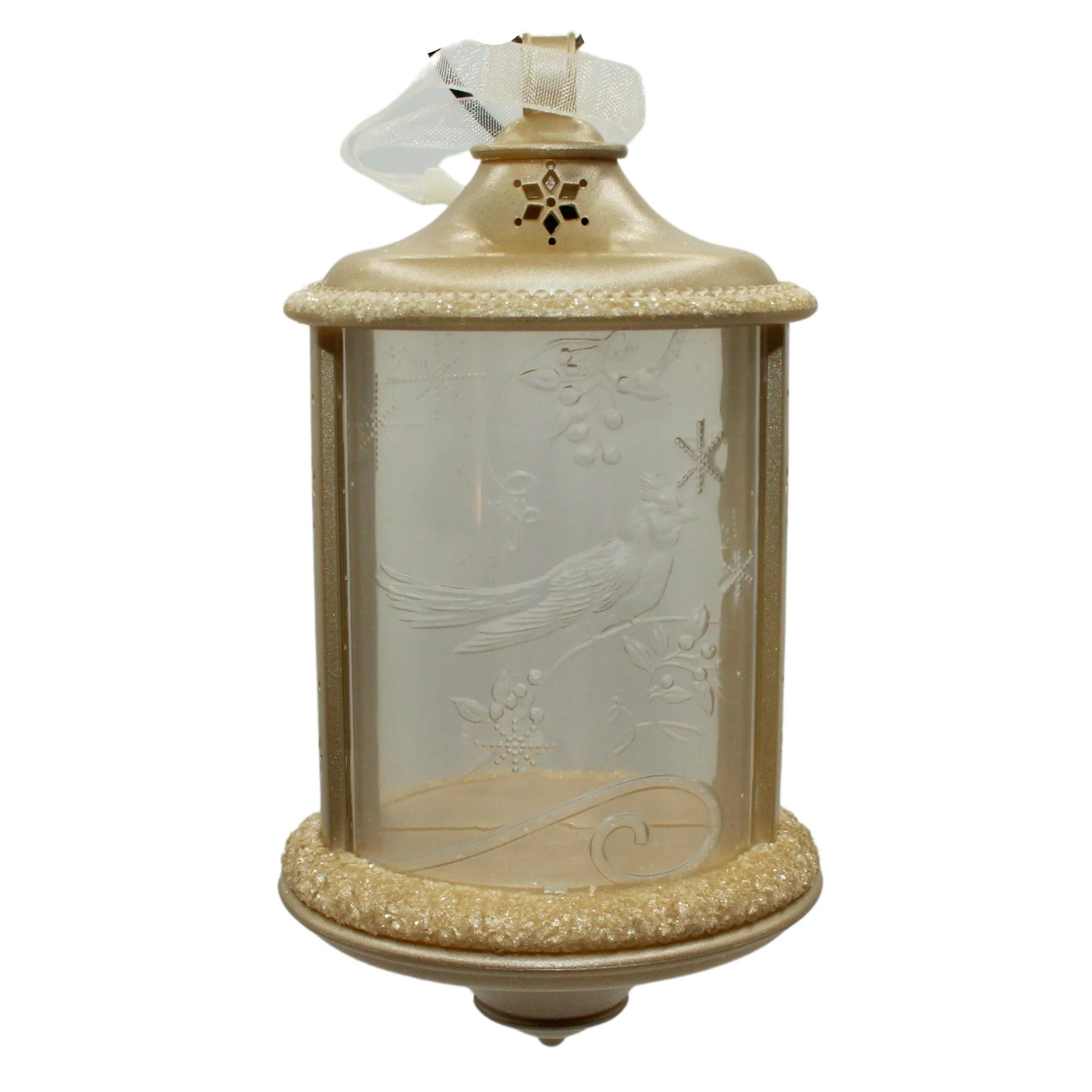 2010 Twinkling Cardinal Hallmark Ornament (Wonder and Light) QXG3666