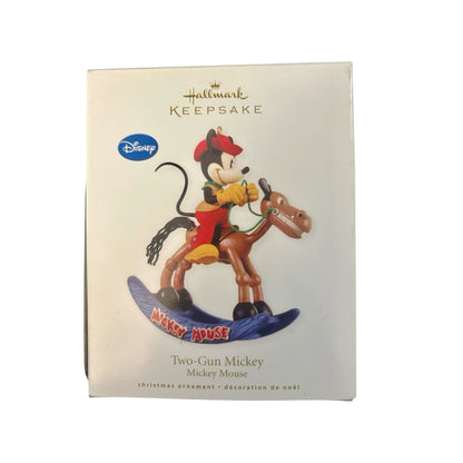 2010 Two-Gun Mickey Hallmark Ornament (Mickey Mouse) QXD1103 Image2