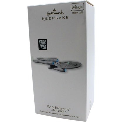 2010 U.S.S. Enterprise Hallmark Ornament (Star Trek) QXI2156