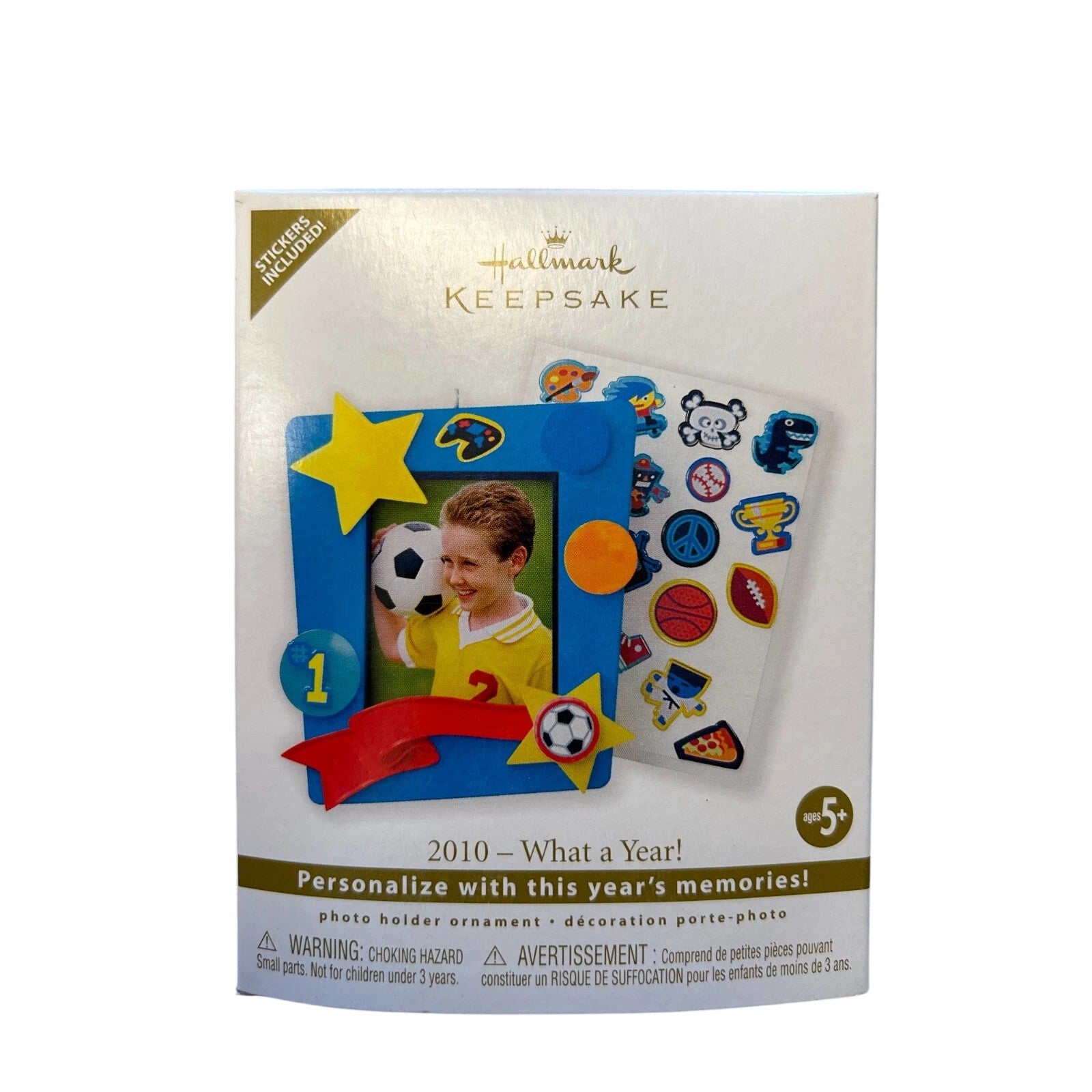 2010 What a Year! Hallmark Ornament (Photo Holder) QXG7543