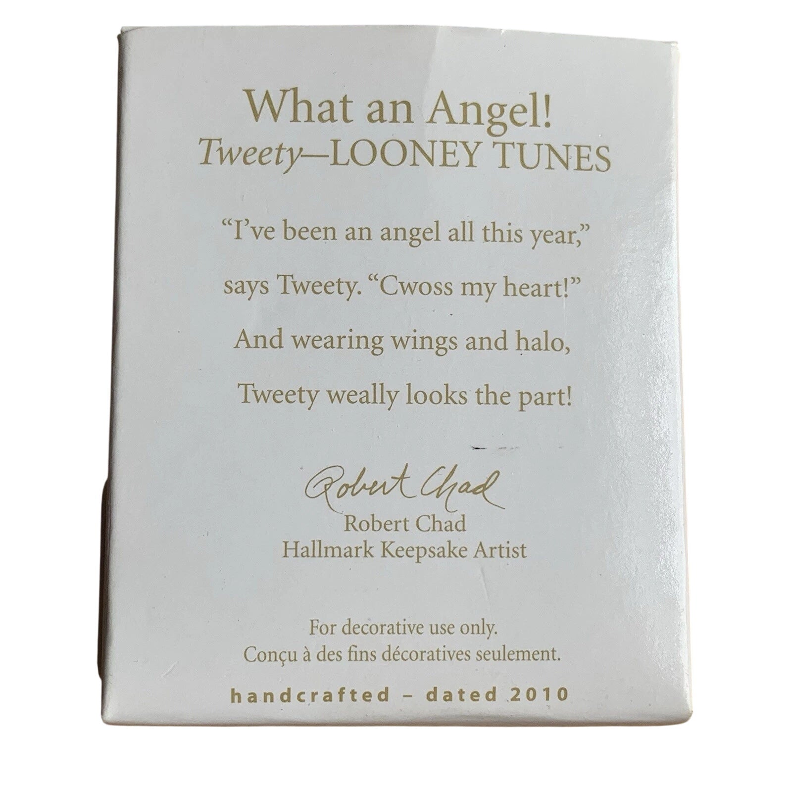 2010 What an Angel! Hallmark Ornament (Looney Tunes) QXM9043 Image7