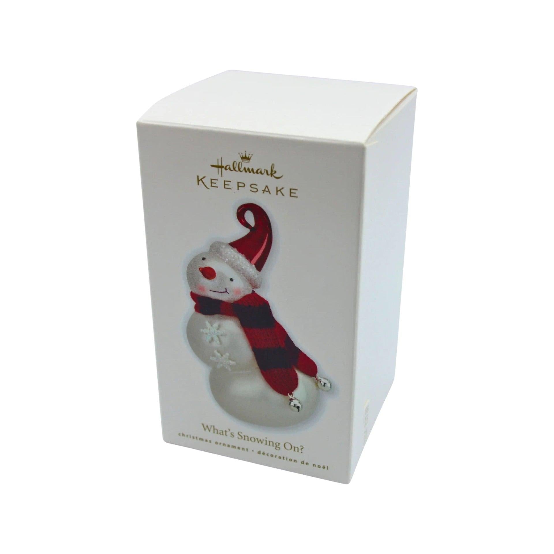 2010 What's Snowing On? Hallmark Ornament (Snowmen) QXG7396 Image2