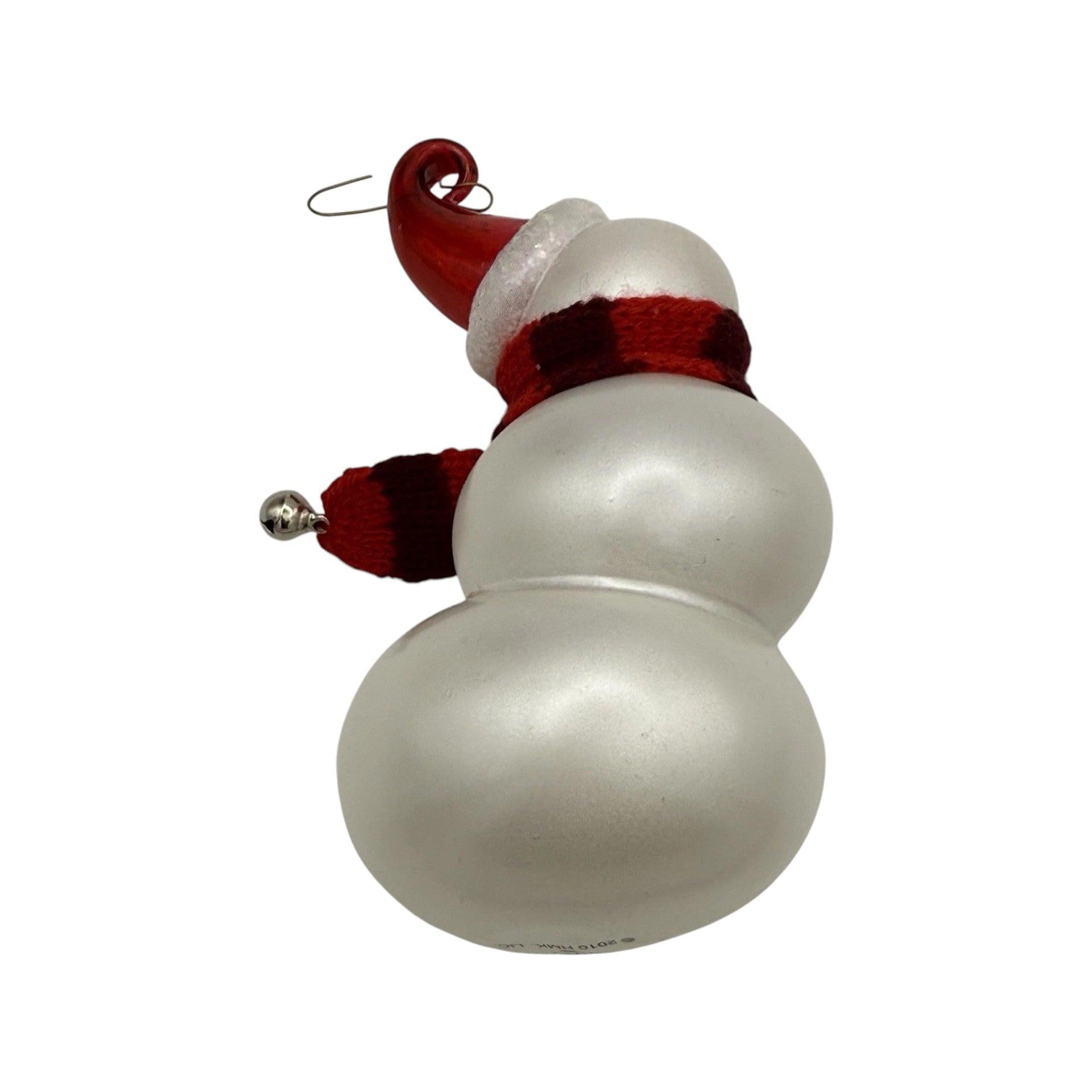 2010 What's Snowing On? Hallmark Ornament (Snowmen) QXG7396 Image4