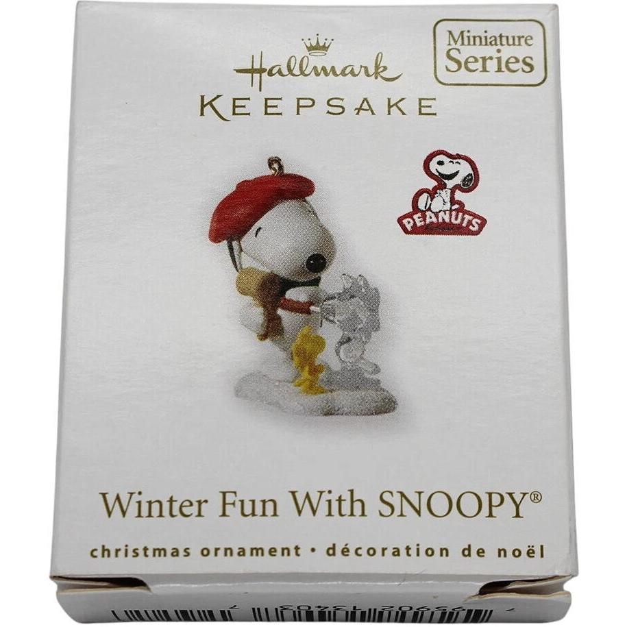 2010 Winter Fun With Snoopy Hallmark Ornament (Winter Fun with Snoopy) QXM9023