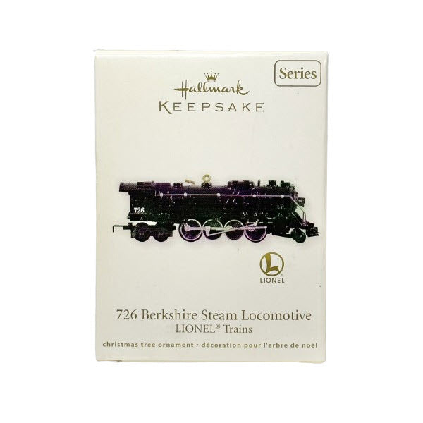 2011 726 Berkshire Steam Locomotive Hallmark Ornament (Lionel) QX8717