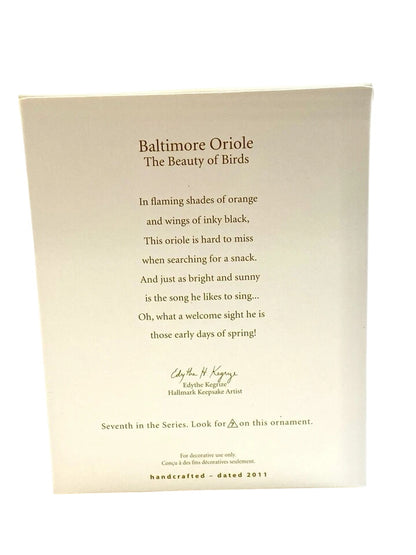 2011 Baltimore Oriole (Beauty of Birds)