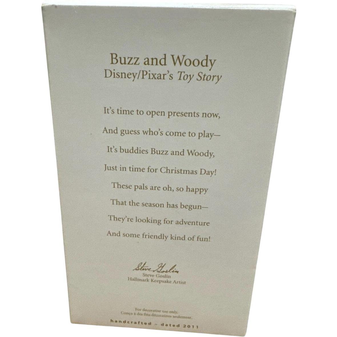 2011 Buzz and Wody (Toy Story)