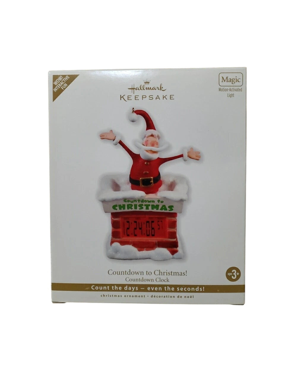 2011 Countdown to Christmas! Hallmark Ornament (Countdown Clock) QXG7563