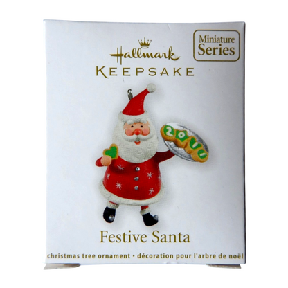2011 Festive Santa Hallmark Ornament (Festive Santa) QXC9127