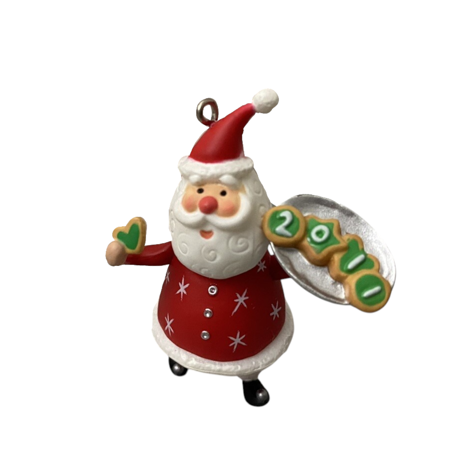2011 Festive Santa Hallmark Ornament (Festive Santa) QXC9127