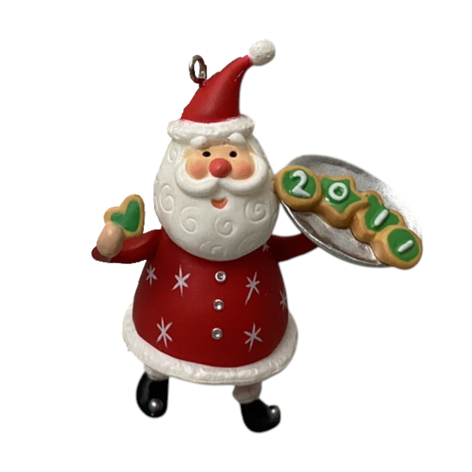 2011 Festive Santa Hallmark Ornament (Festive Santa) QXC9127