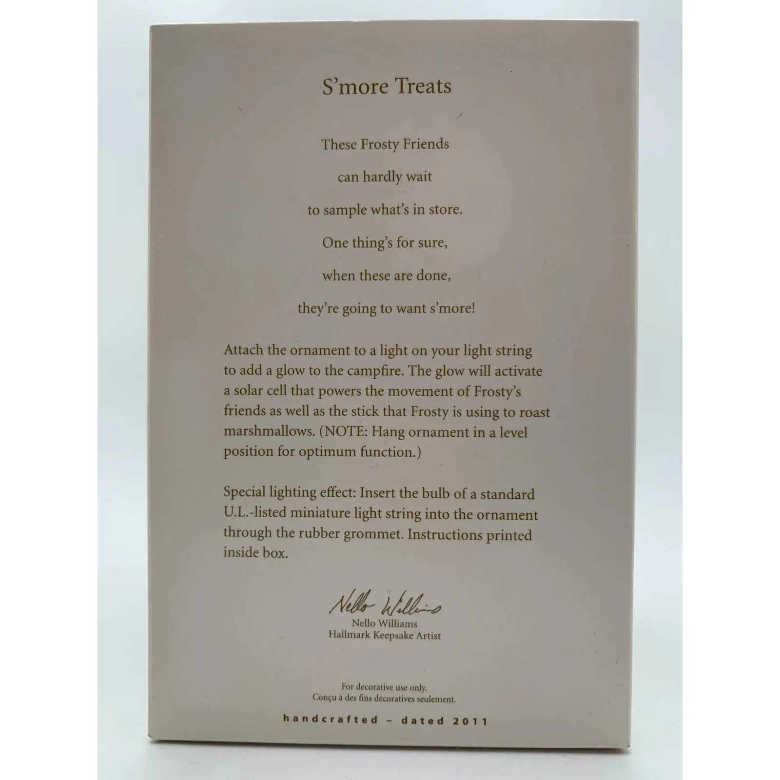 2011 Frosty Friends - S'more Treats Hallmark Ornament (Frosty Friends) QXG4187