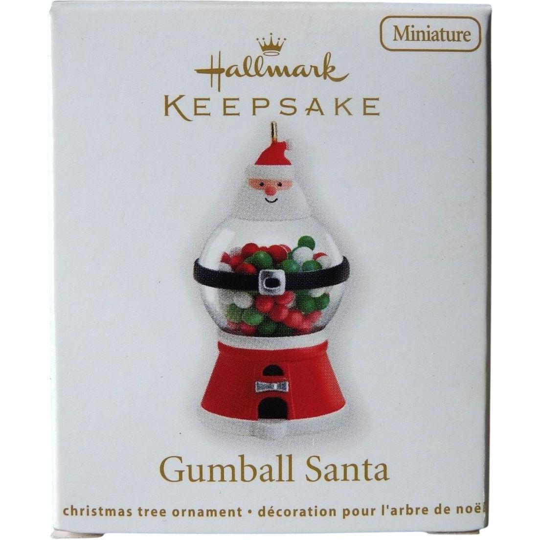 2011 Gumball Santa Hallmark Ornament (Gumball) QXM9083