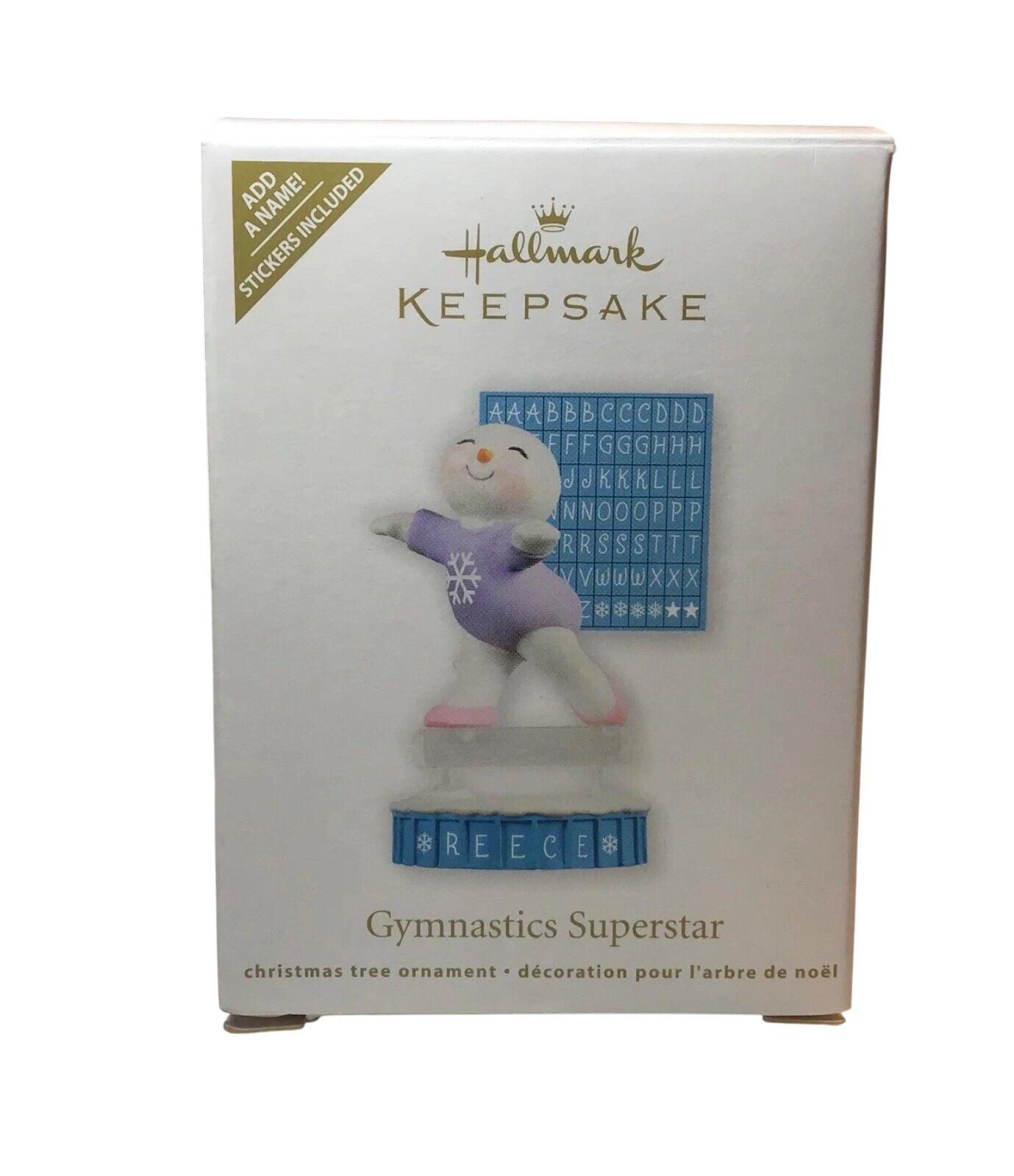2011 Gymnastics Superstar Hallmark Ornament (Sports & Activities) QXG4369