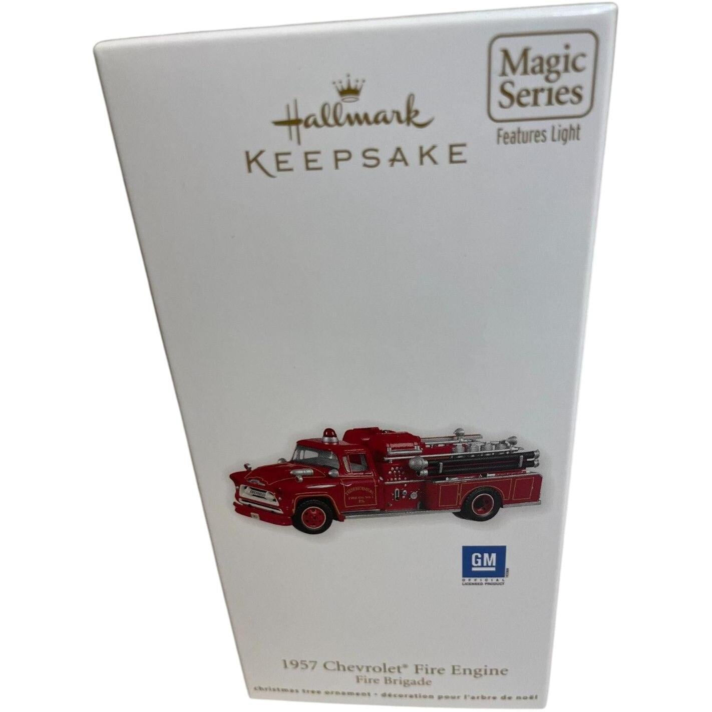 2011 Hallmark Ornament (1957) Chevrolet Fire Engine Hallmark Ornament (Fire Brigade) QX8849