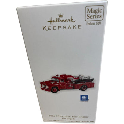 2011 Hallmark Ornament (1957) Chevrolet Fire Engine Hallmark Ornament (Fire Brigade) QX8849