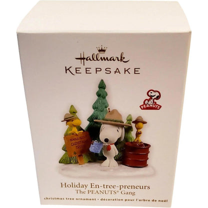 2011 Holiday En‑tree‑preneurs Hallmark Ornament (Peanuts) QXI2449