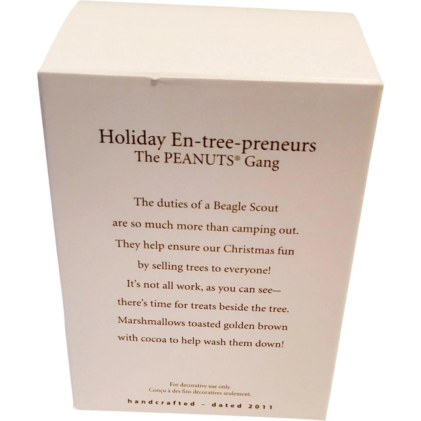 2011 Holiday En‑tree‑preneurs Hallmark Ornament (Peanuts) QXI2449