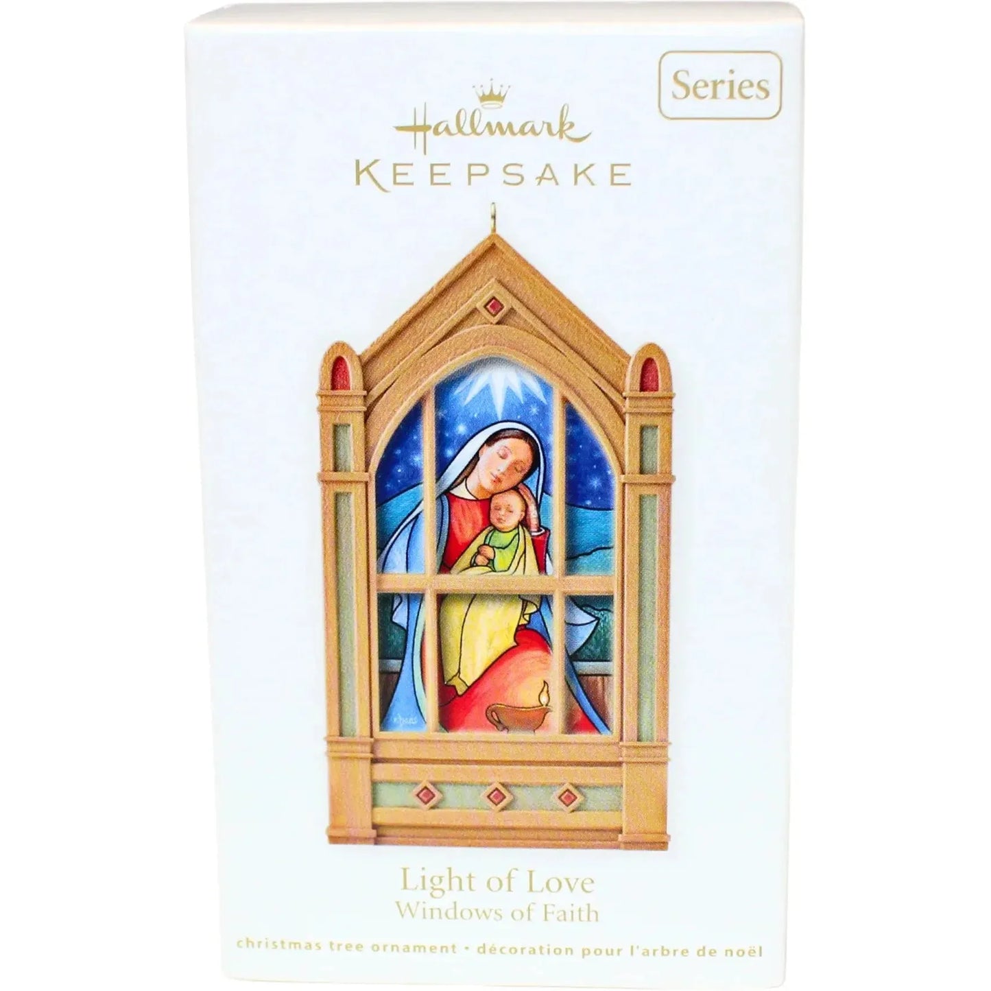 2011 Light of Love Hallmark Ornament (Windows of Faith) QX8749