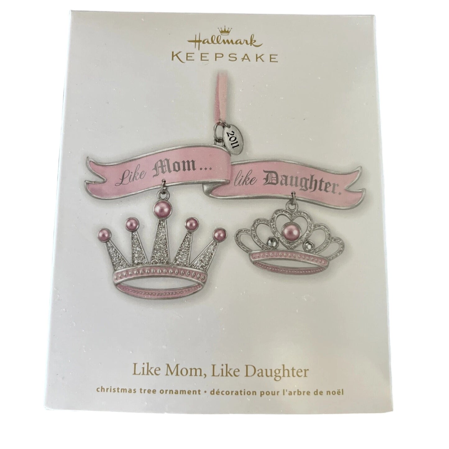 2011 Like Mom, Like Daughter Hallmark Ornament (Family) QXG4169