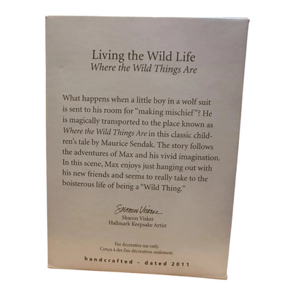 2011 Living the Wild Life (Where The Wild Things Are)