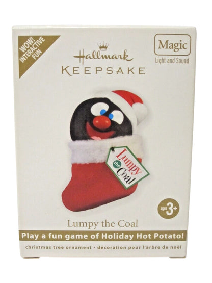 2011 Lumpy the Coal Hallmark Ornament (Stocking) QXG4769