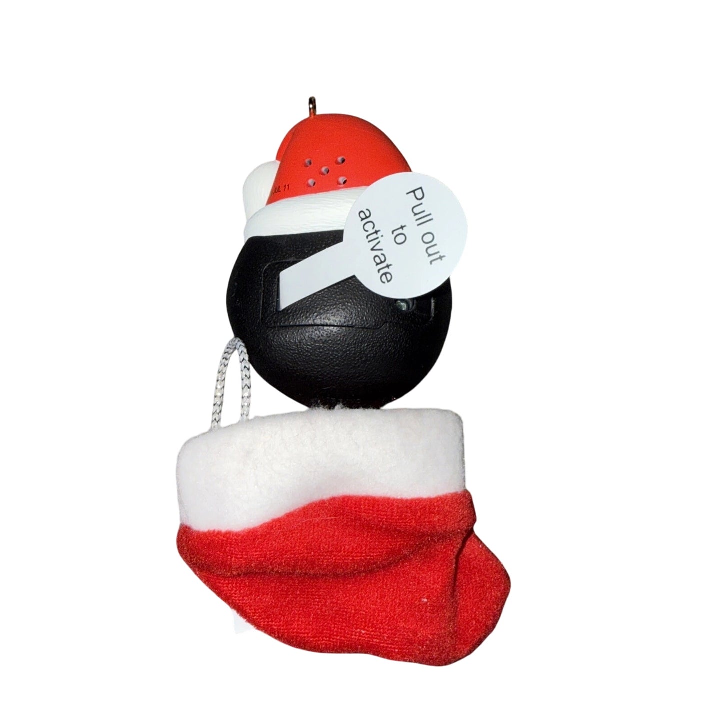 2011 Lumpy the Coal Hallmark Ornament (Stocking) QXG4769