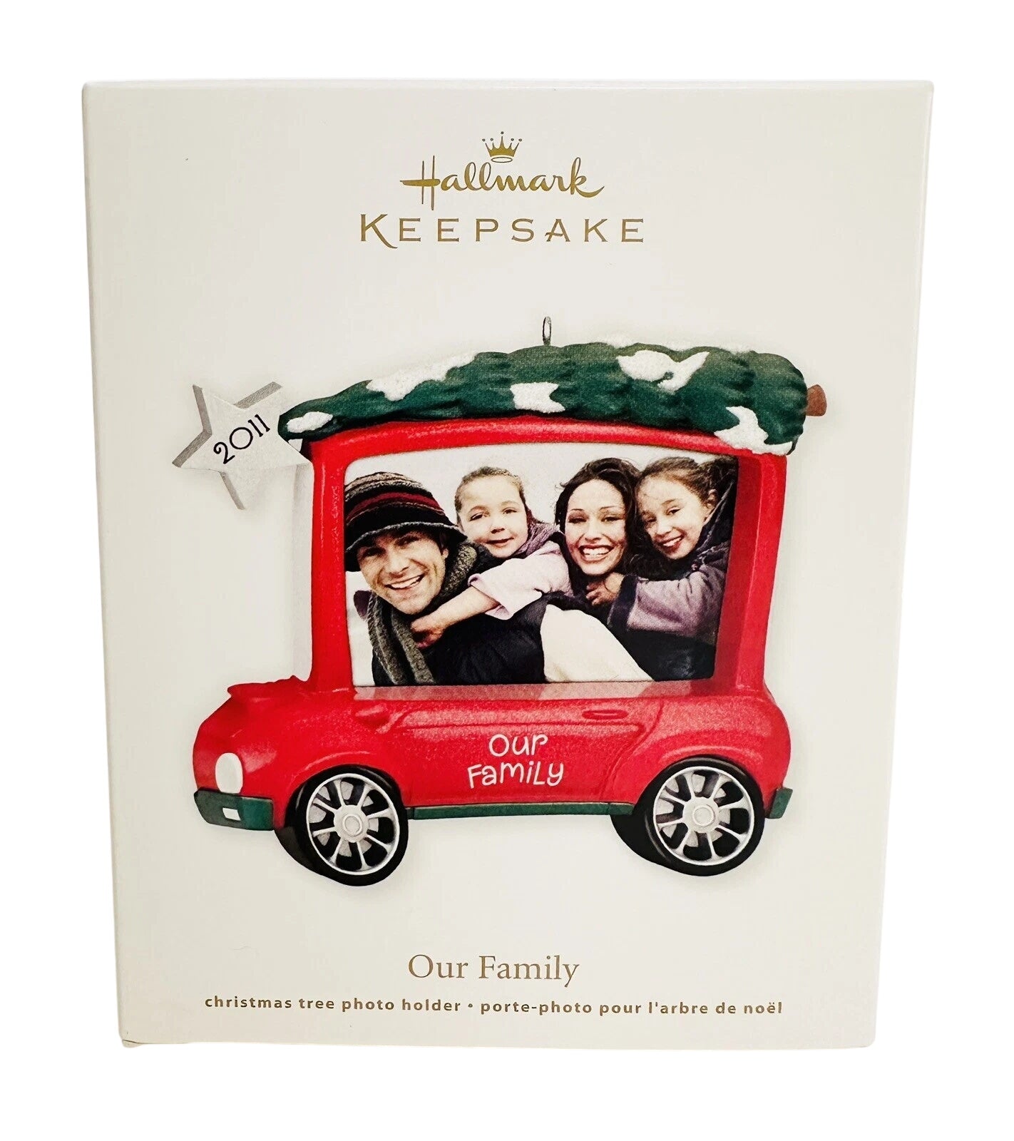 2011 Our Family Hallmark Ornament (Photo Holder) QXG4269