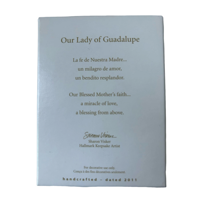 2011 Our Lady of Guadalupe Hallmark Ornament (Church) QXG4887