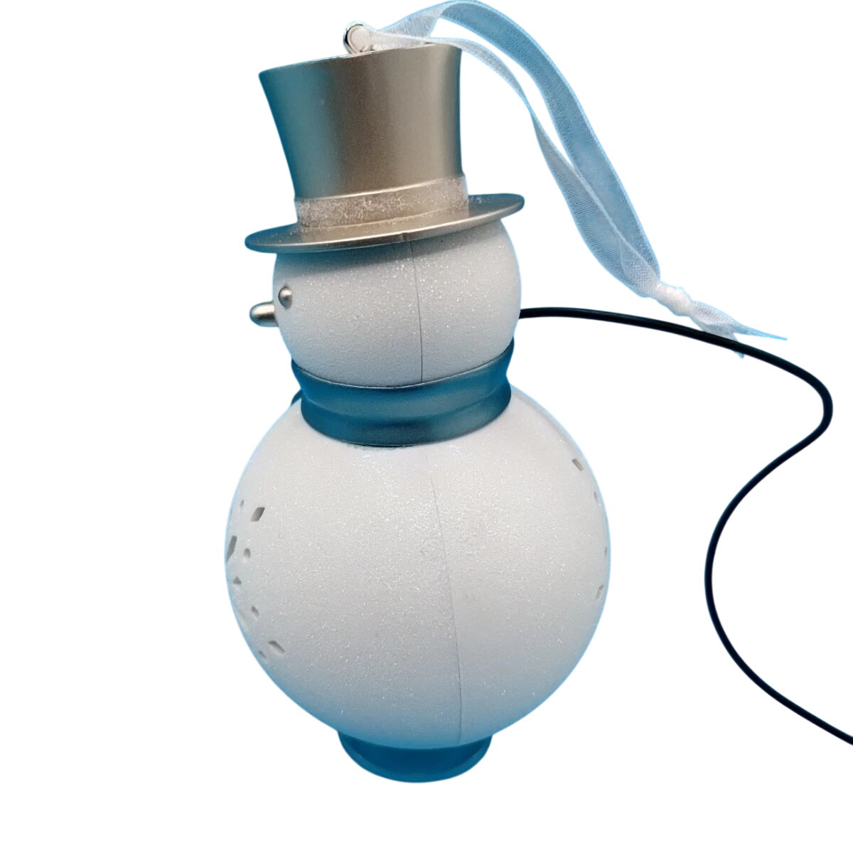 2011 Pierced Snowman Hallmark Ornament (Wonder and Light) QXG3659