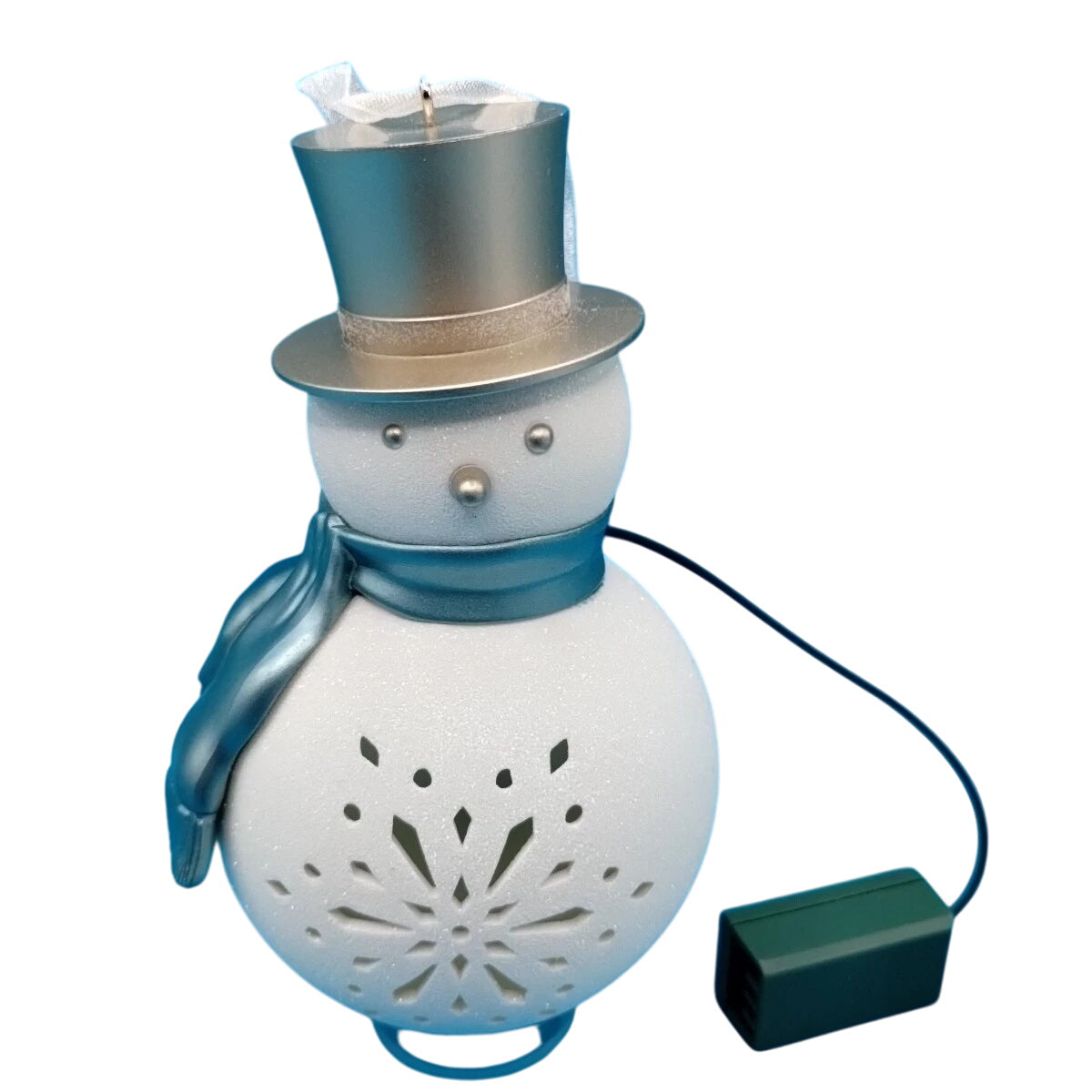 2011 Pierced Snowman Hallmark Ornament (Wonder and Light) QXG3659