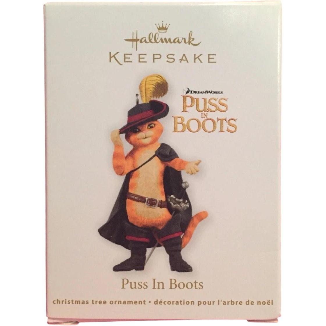 2011 Puss in Boots Hallmark Ornament (Shrek) QXI2617