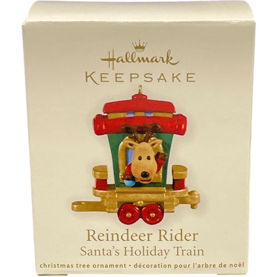 2011 Reindeer Rider Hallmark Ornament (Santa's Holiday Train) QRP5917