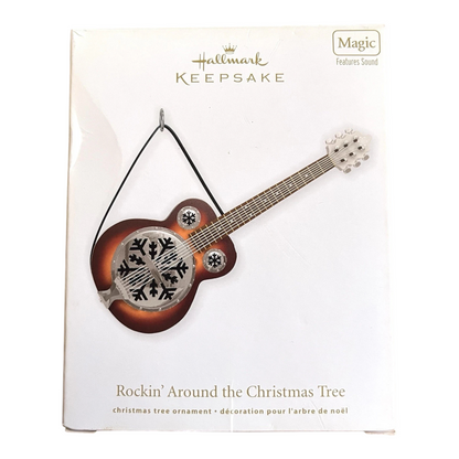 2011 Rockin' Around the Christmas Tree Hallmark Ornament (Guitar) QXG3217