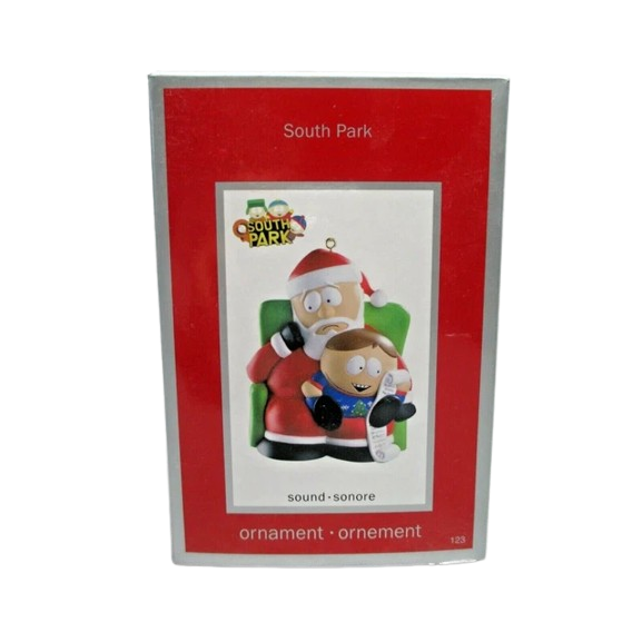 2011 South Park Cartman & Santa Carlton Cards Ornaments (South Park) 5083811