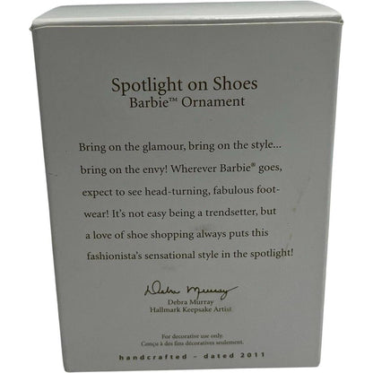 2011 Spotlight on Shoes Hallmark Ornament (Barbie) QXI2867