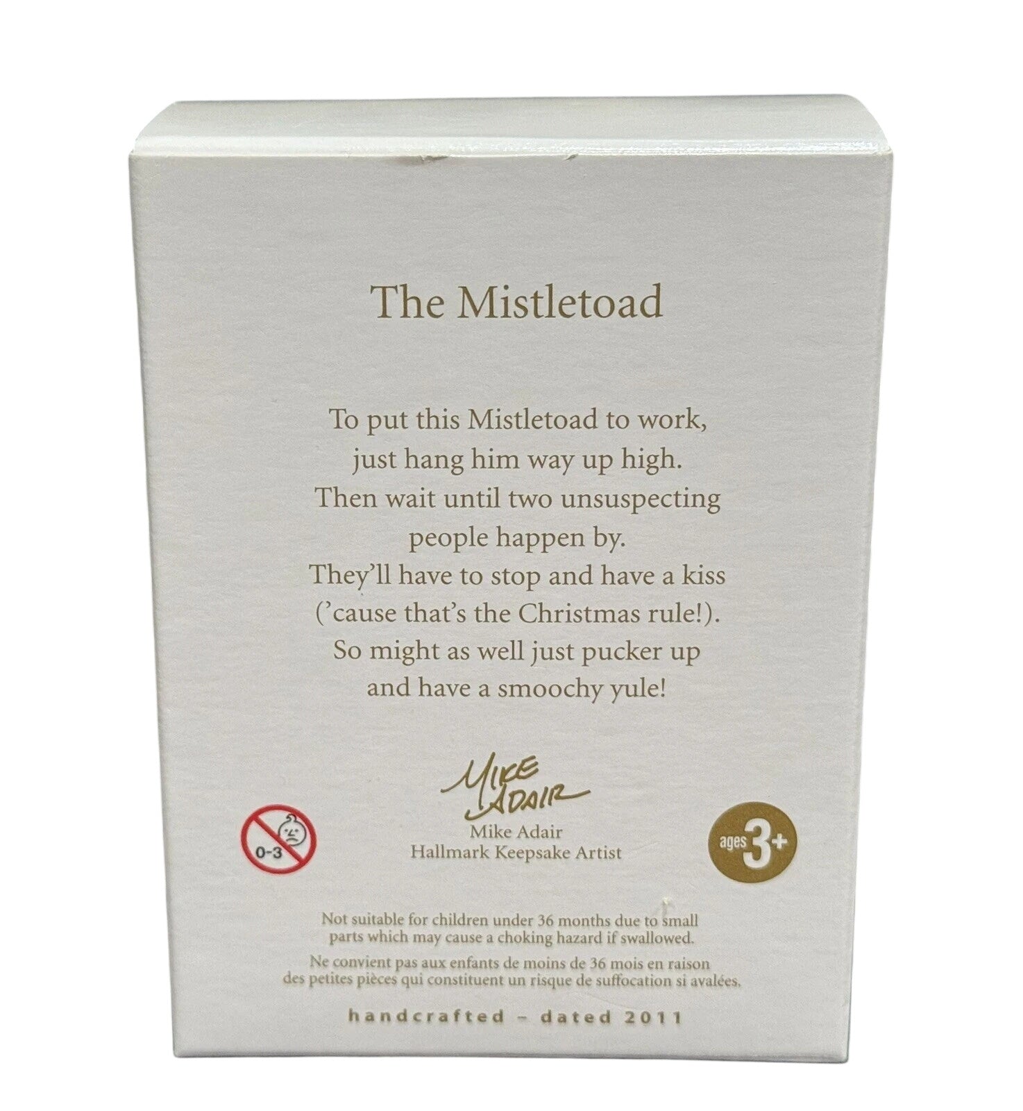 2011 The Mistletoad Hallmark Ornament (Frog) QXG4779